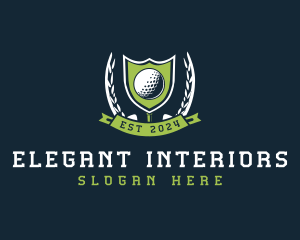 Golf Tournament Competition logo design