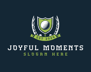 Golf Tournament Competition logo design