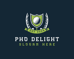 Golf Tournament Competition logo design