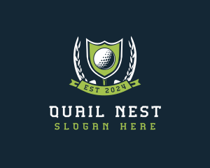 Golf Tournament Competition logo design