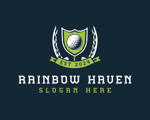 Golf Tournament Competition logo design