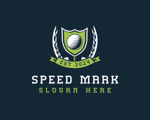 Golf Tournament Competition logo design