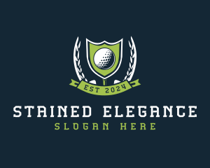 Golf Tournament Competition logo design