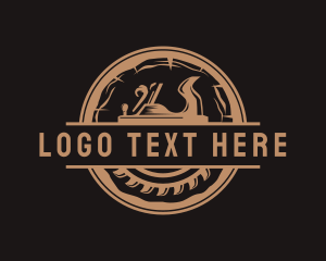 Industrial - Wood Carpentry Tool logo design