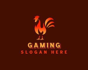 Roast - Chicken Flame Restaurant logo design