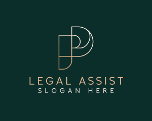 Paralegal - Professional Paralegal Attorney logo design