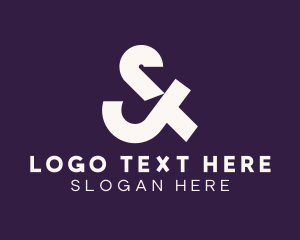 Modern - Modern Ampersand Business logo design