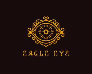 Ornament Star Eye logo design