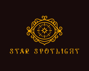 Ornament Star Eye logo design