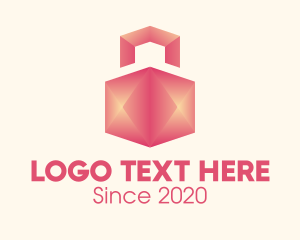 Box - 3D Home Package Delivery logo design