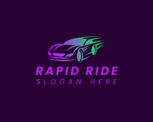 Fast Race Car logo design