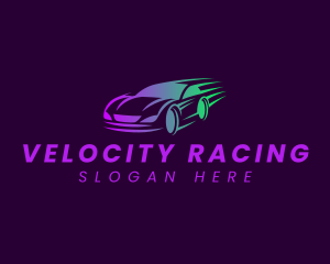 Fast Race Car logo design