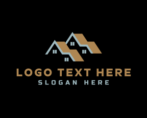 Property Developer - Town House Roofer logo design