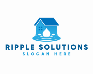 Ripple - House Ripple Realty logo design