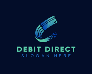 Debit - Digital Credit Card logo design