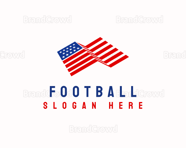 American Flag Heritage Logo