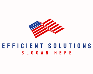 Administration - American Flag Heritage logo design