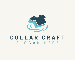 Shirt Clean Laundry logo design