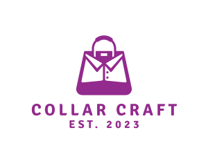 Purple Collar Bag logo design