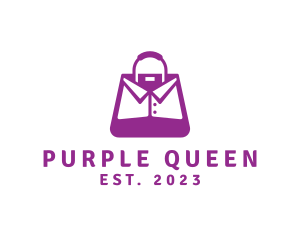 Purple Collar Bag logo design