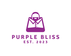 Purple Collar Bag logo design