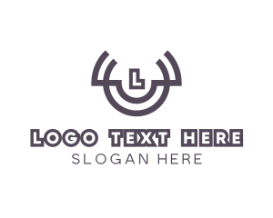 Horns - Cow Horns Symbol logo design