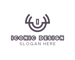 Symbol - Cow Horns Symbol logo design
