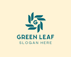 Modern Leaf Company logo design