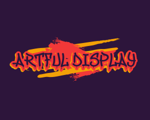 Graffiti Art Paint logo design