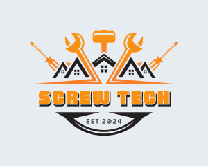 Carpentry Tools Repair logo design