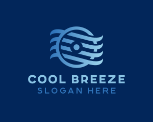 Wind Cooling Ventilation logo design