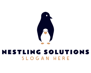 Wild Penguin Zoo logo design