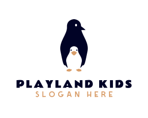 Wild Penguin Zoo logo design