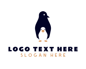 Wild Penguin Zoo Logo