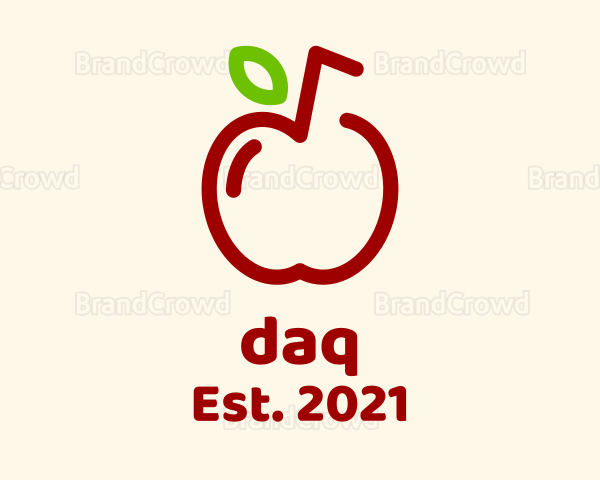 Apple Fruit Juice Logo