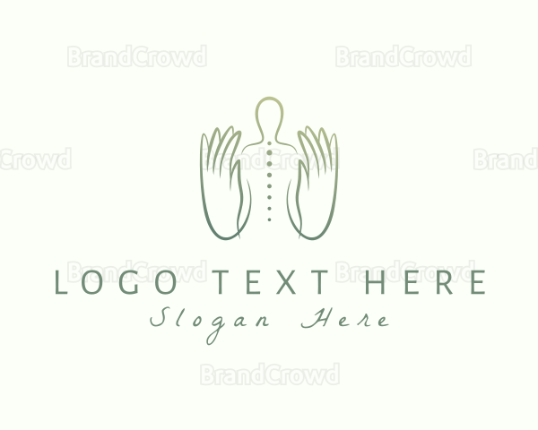 Body Massage Hands Logo