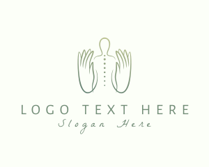 Body Massage Hands Logo