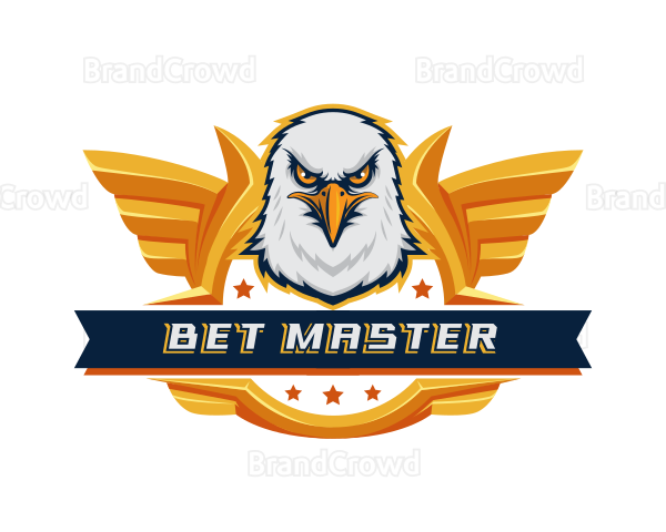 Eagle Wings Gaming Mascot Logo