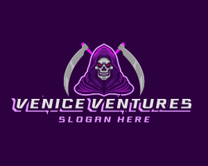 Grim Reaper Scythe Logo