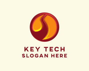 Global Tech Company logo design