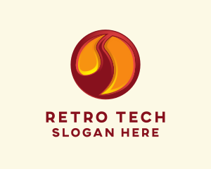 Global Tech Company logo design