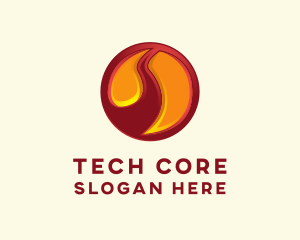 Global Tech Company logo design