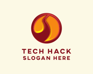 Global Tech Company logo design