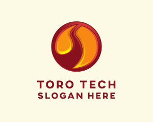 Global Tech Company logo design