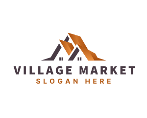 Village - Housing Property Village logo design