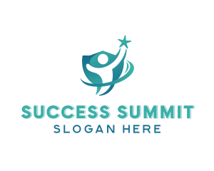 Human Success Leadership logo design