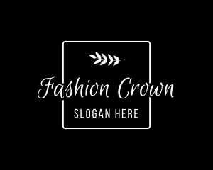 Fashion Boutique Branding logo design