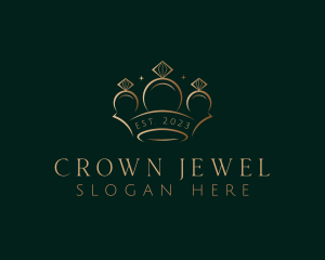 Crown - Jewelry Ring Crown logo design