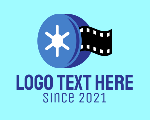 Film Strip - Film Producer Vault logo design