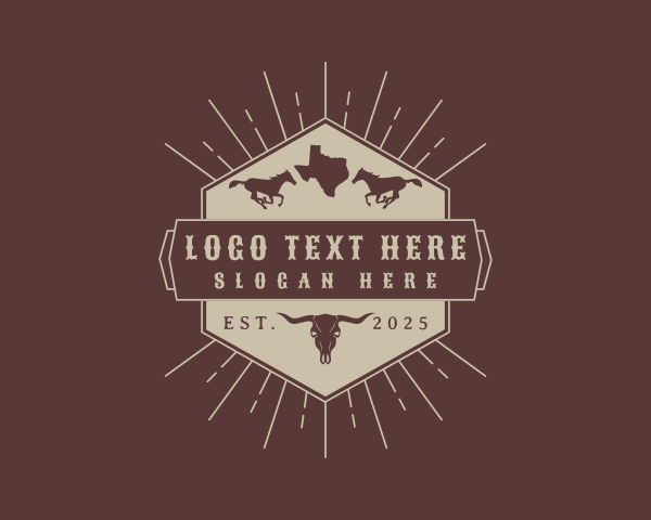 Ranch - Texas Ranch Rodeo logo design